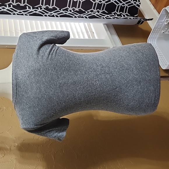 Dallas Cowboys for Her style v neck crew t shirt gray and sizeM - Picture 4 of 4